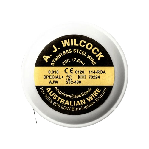 A . J . Wilcock Special + Stainless Steel Australian Wire 25 ft. (7.6m)